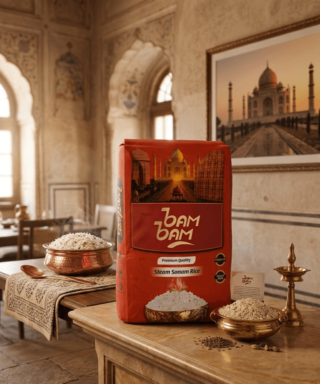 Steam Sonam Rice 1